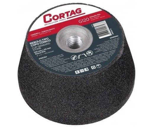 Rebolo Cortag 100x50 G120 Conico