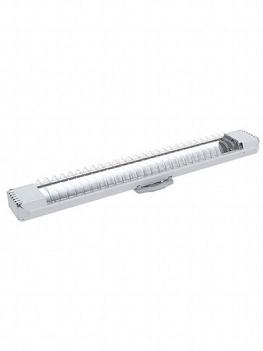 Luminaria Taschibra 2x16w Aleta Branca
