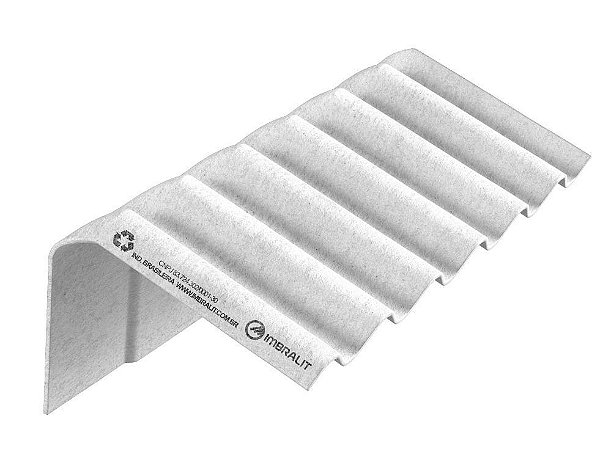 Cumeeira Shed Esquerda 75g 1100x6mm Imbralit