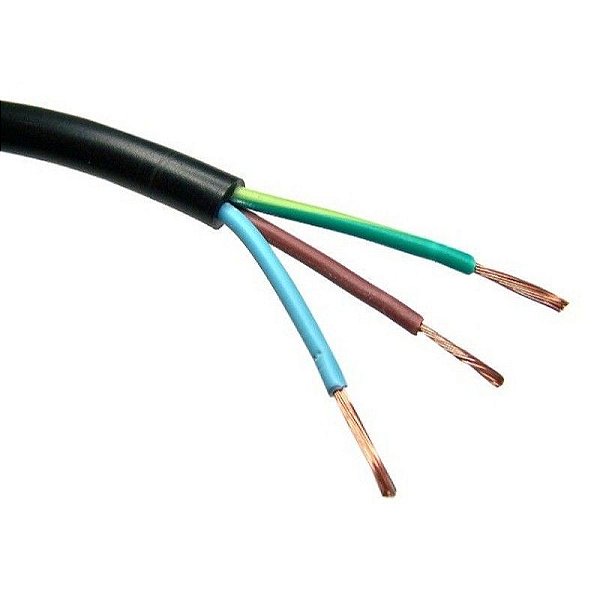Cabo Pp Flexivel 3 X  1,00mm Pt 500v