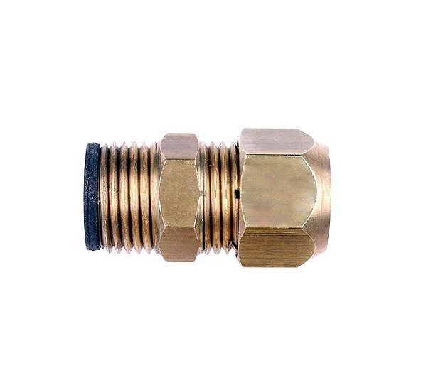 Latao Adaptador Espigao 1/2 Bsp(E)X3/8 Jackwal