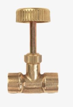 Latao Registro Gas 1/8npt(Ixi)Man Metal Jackwal
