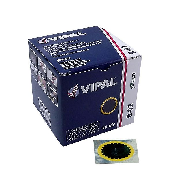 Remendo Borracha Vipal P/Pneu