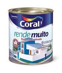 Tinta Acrilica Coral Rende Muito 900ml Branco