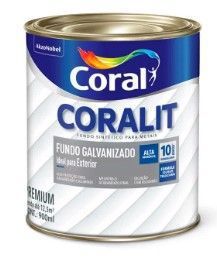 Fundo Coralit Galvanizado 900ml