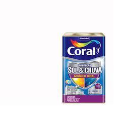 Tinta Coral Acrilico Total 18l Sb Branco