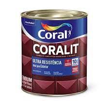 Tinta Esmalte Coralit Ab Coral 0,9l Transparente
