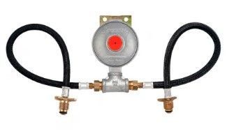 Conjunto 2xp45 Regulador 7kg/H Saida 3/8 Jackwal