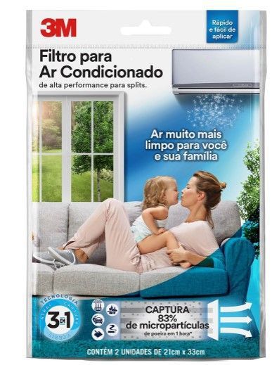 Filtro P/ Ar Cond Split 3m
