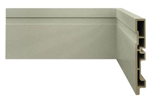 Rodape Ecovale Frisado 10,5cm Wpc Bronze 2,40m