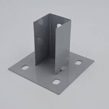 Base Externa C 4 Furos B E P/Perfilado