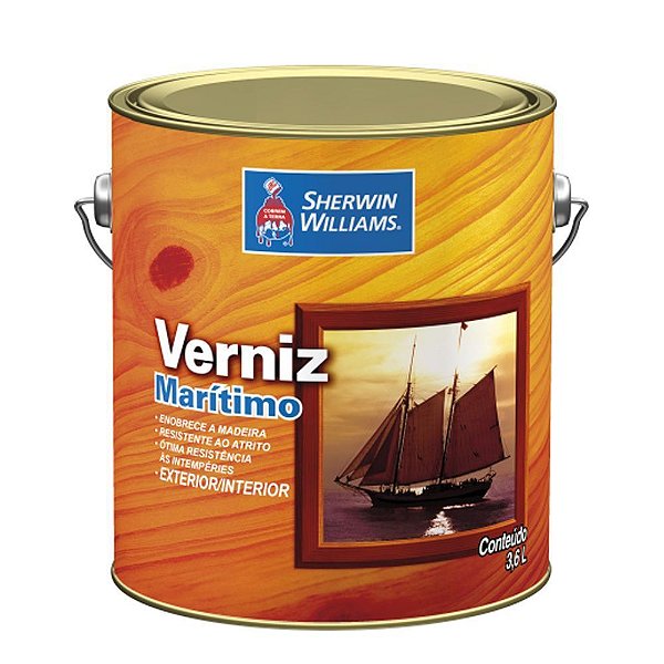 Verniz S.Williams 3,6l Maritimo Mogno