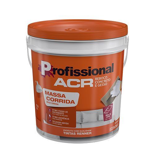 Massa Corrida Renner 25kg 18l  Acr