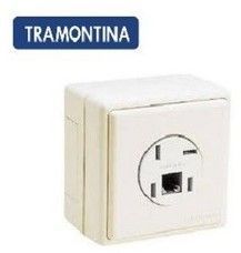 Plx Telefone 4p + Rj11 Palha Tramo