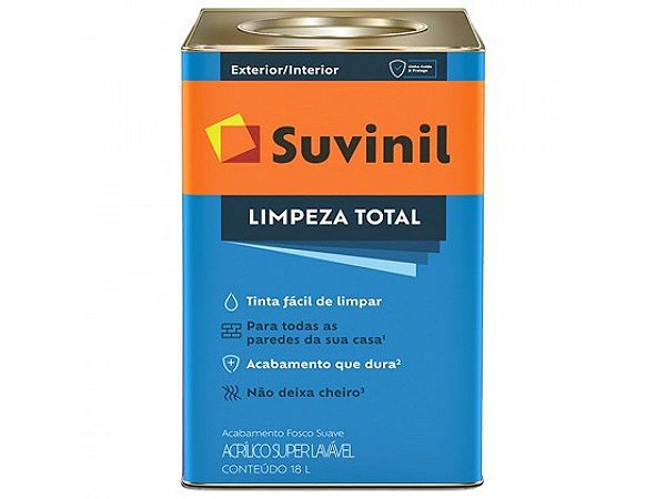 Base Suvinil Acr Fosco Limpeza Total B2 16l