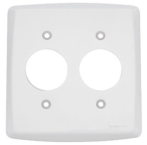 Emb Lux Placa Cega 4x4 2p Red(Tel) Tramo