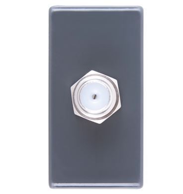 Emb Modulo Tramontina Grafite Tomada Tv/Sat