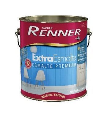 Base Renner Esmalte Extra Acetin 3,2l Pastel