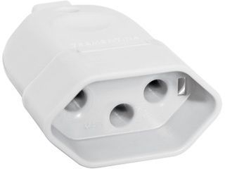 Plug Femea 3p 20a Tramontina Branco