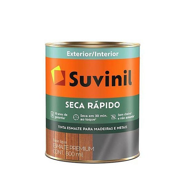 Base Suvinil Esmalte Sec Rapido Acet A 0,8l