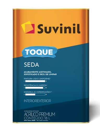 Base Suvinil Acr Toque Seda Acetin B 16l