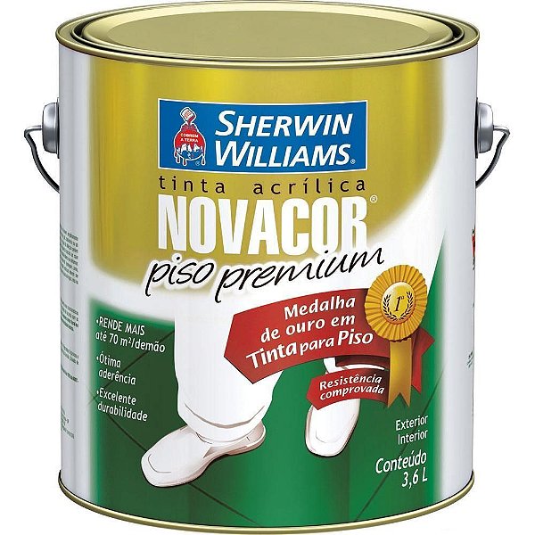 Tinta Piso Novacor 3,6l Amar Demarcacao