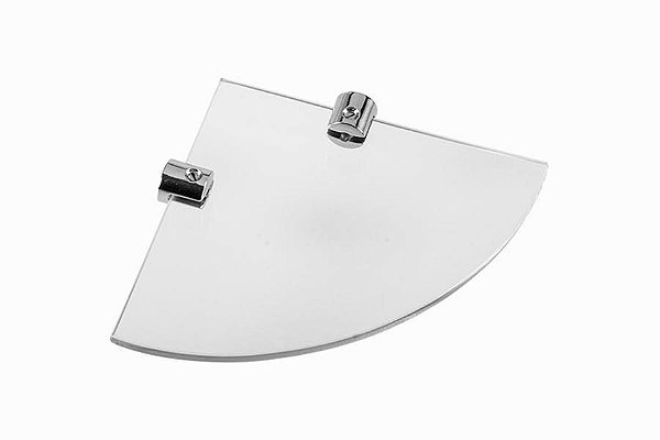 Prateleira Vidro Canto Astra Integral 250x250mm