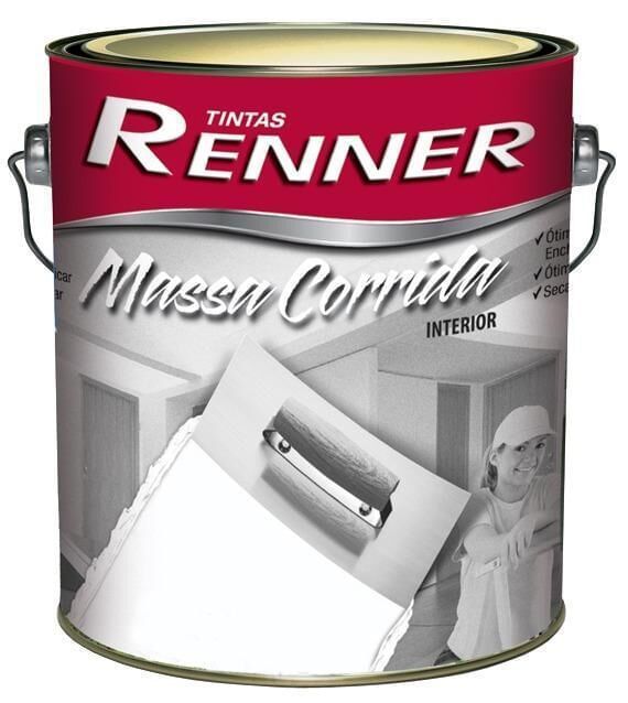 Massa Corrida Renner 3,6l Branca