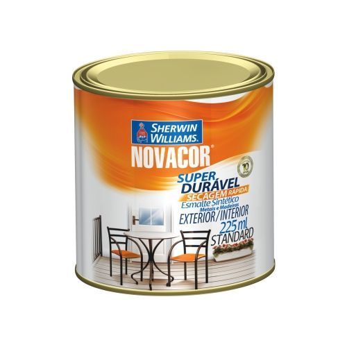 Tinta Esmalte Novacor 225ml Azul Franca