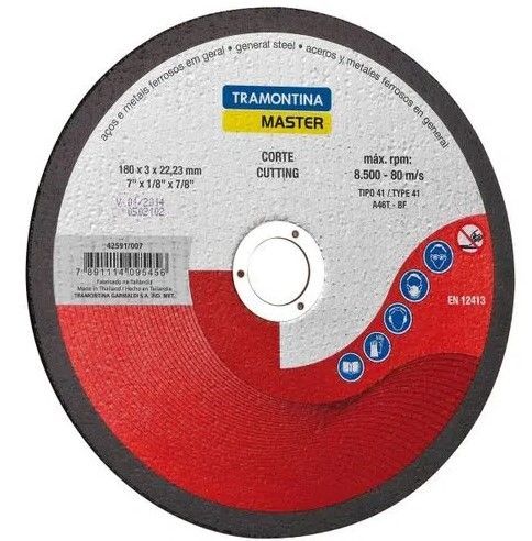 Disco Corte Ferro 7 Tramontina
