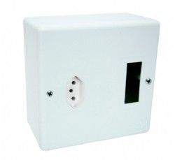 Caixa Externa C/ Tomada 1215 S/ Disjuntor Perlex