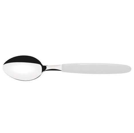 Colher Tramontina Cha Inox Ipanema Branco