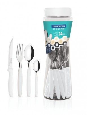 Conjunto Talheres Tramontina Inox 24 Pc Ipanema