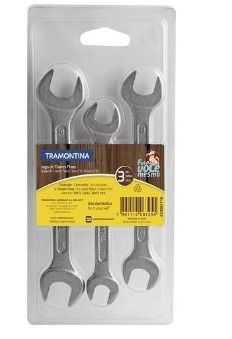 Jogo Chave Fixa 3pc Tramontina