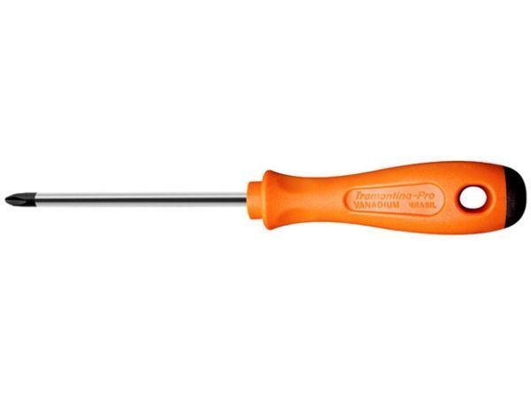 Chave Fenda Cruz Pro 1/4x4 Tramontina