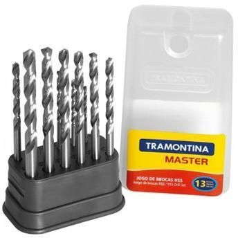 Jogo Brocas Tramontina 13 Pcs