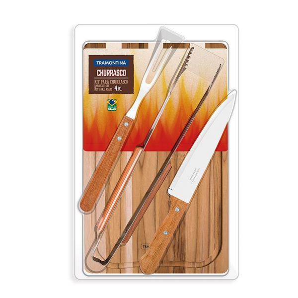 Kit Churrasco 4 Pcs Dynamic Tramontina