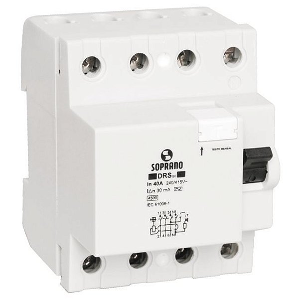 Interruptor Dr 4x40 Soprano