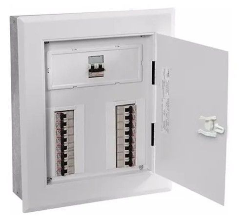 Quadro Distribuicao Embutir Ferro 34 Din Cemar