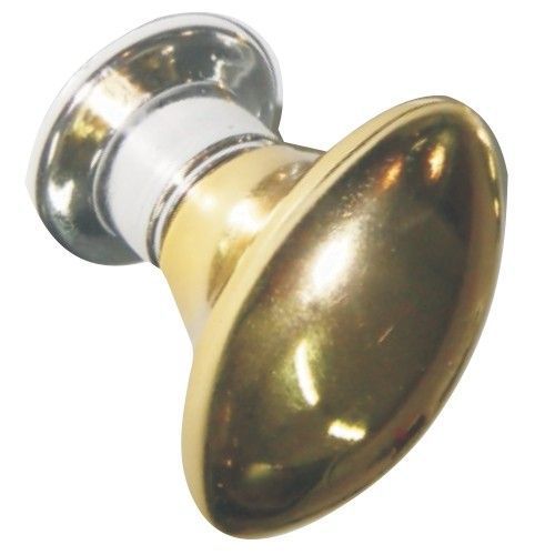 Puxador Vilage Ii Dourado C/Base Crom