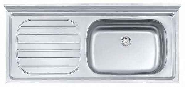 Pia Inox Tramontina 120x55 1cd Standard