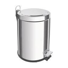 Lixeira Aco Inox C/Pedal Brasil 5l Tramontina