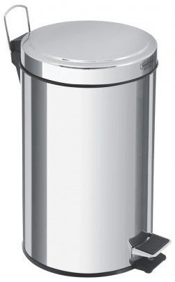 Lixeira Inox Tramontina C/Pedal Brasil 12l