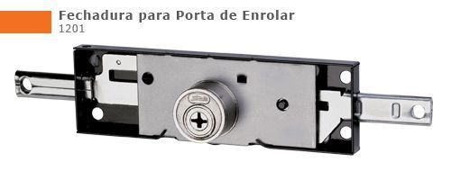 Fechadura Porta Enrolar Stam (1201) Chave Tetra