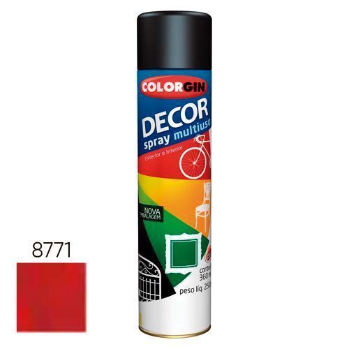 Tinta Spray Decor 360ml Vermelho