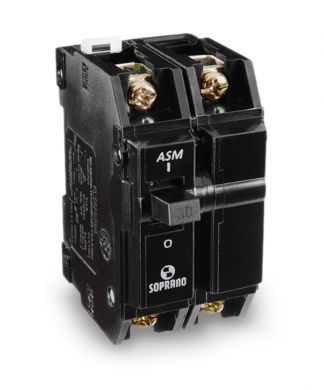 Disjuntor Soprano Preto Nema 2 X 30a