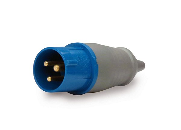 Plug Industrial Soprano 32a-2p+T 220v Azul