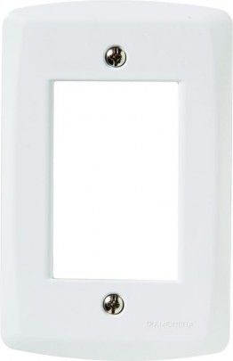 Emb Lux2 Placa Modular Branco 4x2 3ph Tramontina