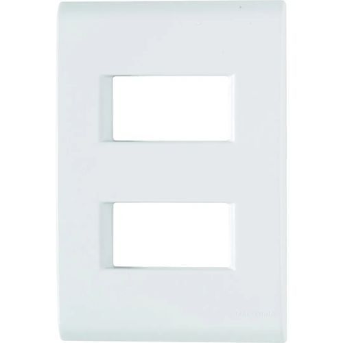 Emb Liz Placa Modular Branco 2ph Tramontina New