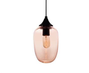 Pendente Taschibra Marrakesh Liso Conhaq. 1xe27 Pt